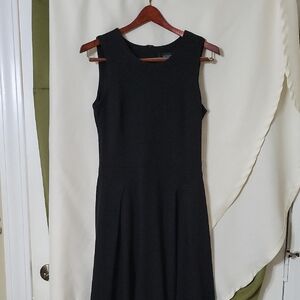 Karen Kane Black Sheath Midi Dress